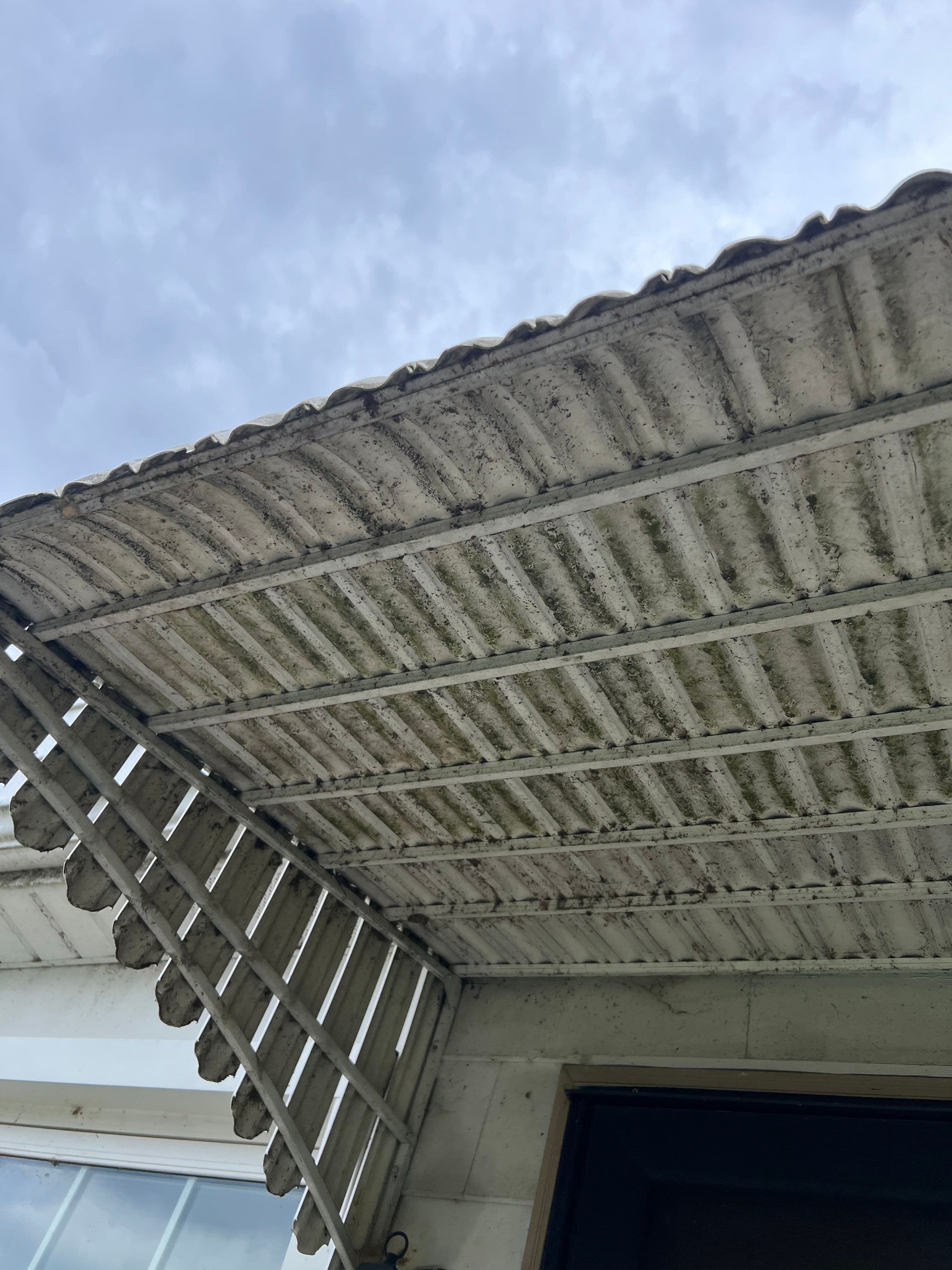 Soffit — before